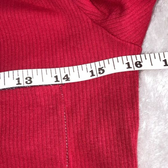 NWT Abercrombie & Fitch XS Sleepwear Collection Red Contrast Trim One Piece - Picture 7 of 12